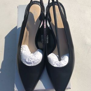 Ros Hommerson Kaitlin Black Sling Back Heel. 8.5W